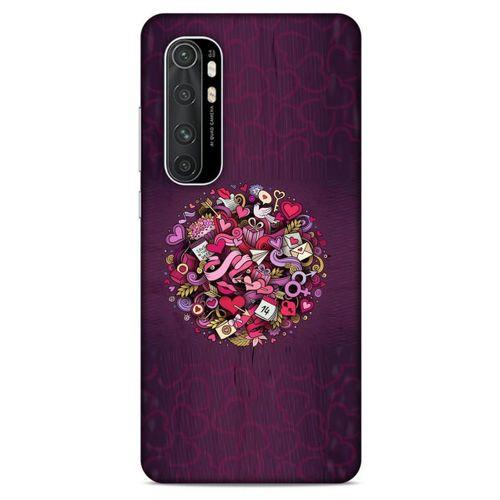Xiaomi Mi Note 10 Lite Kılıf Hediyelik Seri Sevgililer Günü (36) 14 Şubat Glitter Kılıf