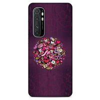 Xiaomi Mi Note 10 Lite Kılıf Hediyelik Seri Sevgililer Günü (36) 14 Şubat Glitter Kılıf