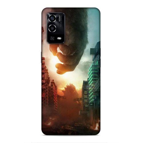 Oppo A55 5G Uyumlu Kılıf BMovie (30) Silicone Case King Kong