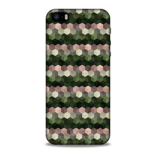 Kamuflaj 44 Apple iPhone SE Kılıf Silikon Kapak