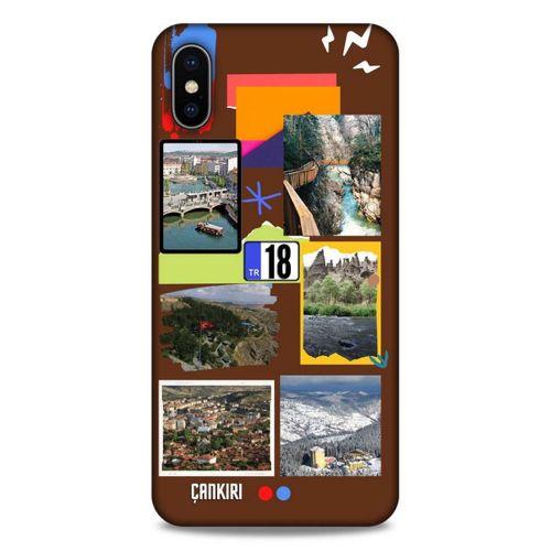Lopard Apple iPhone XS Max Uyumlu Kılıf Şehirli ※ (18) Çankırı Telefon Kılıfları