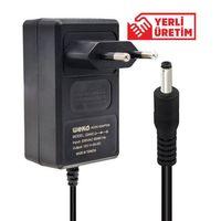 Weko 12 Volt - 2 Amper 2.5*0.7 Uçlu Yerli Üretim Plastik Kasa Priz Tipi Adaptör