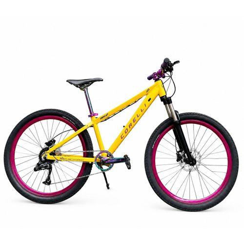 Corelli Jump Up 24 Jant Dirt Jump Bisiklet Sarı-Mor-Siyah