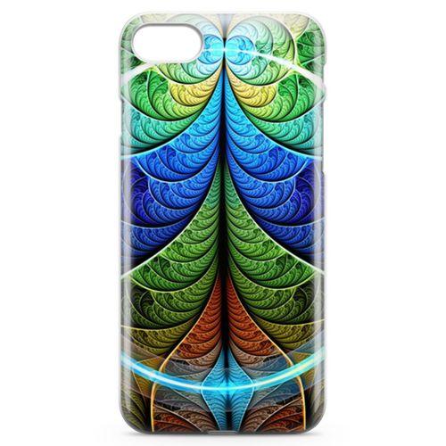 Apple iPhone SE 2020 Kılıf Fraktal Rofle Arka Kapak Koruma Desenli Full Koruyucu