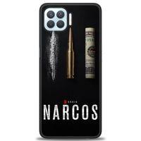 Oppo Reno 4 Lite Kılıf HD Baskılı Kılıf - Narcos + Tam Ekran Koruyucu