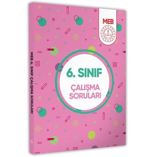 2025 6 Sınıf MEB Tüm Dersler Çalışma Soruları Soru Bankası (Renkli Baskı A4 Boyut)