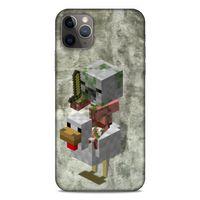 Lopard Apple Iphone 11 Pro Max Uyumlu Kılıf PiXel (43) Thin Fit Kılıf Tavuk MC