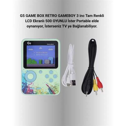 Tv Bağlantılı 500 Oyunlu Mini Gameboy Konsol