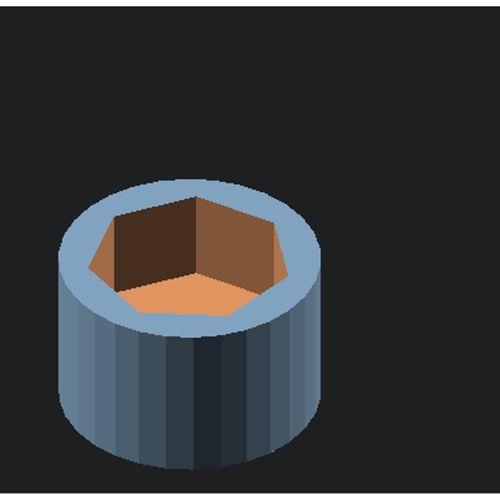 Cap_plug parametrik (özelleştirilebilir) - 5147333