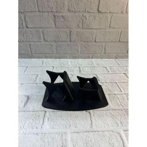 Dekoratif Siyah İkili Gamepad Standı 7x18 Cm