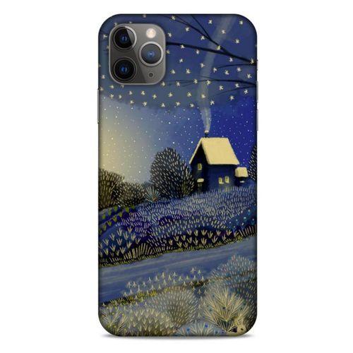Apple Iphone 11 Pro Max Kılıf Snowix (42) Rugged Armor Kılıf Gold Lacivert
