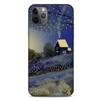 Apple Iphone 11 Pro Max Kılıf Snowix (42) Rugged Armor Kılıf Gold Lacivert