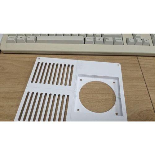 Desteksiz İnce FlashForge Adventurer 3 Alt Kapağı 80mm Anakart Soğutma Fanı (Bu ürün Sadece Plastik parçadır - Almadan Önce Soru Sorabilirsiniz)