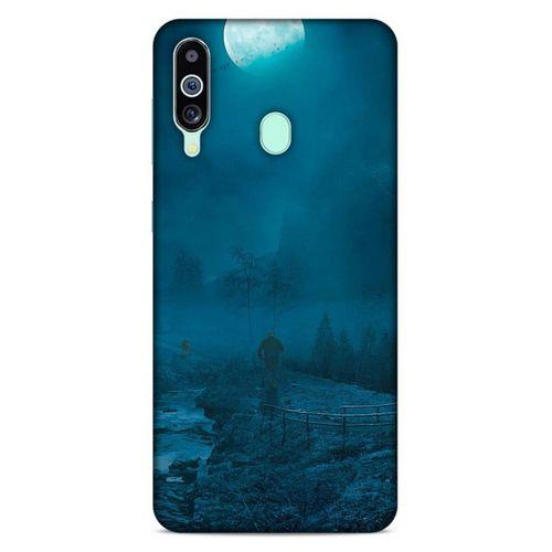 Lopard Samsung Galaxy M40 Uyumlu Kılıf Gece'S (45) Liquid Air Kılıf Turkuaz
