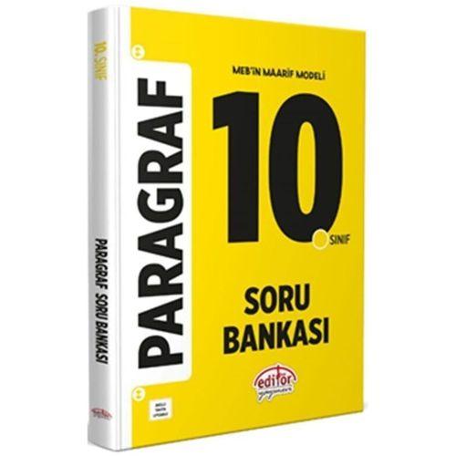 10. Sınıf Paragraf Soru Bankası Editör Yayınları