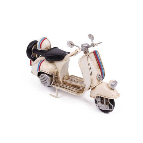 Vintage Tasarım Dekoratif Metal Scooter
