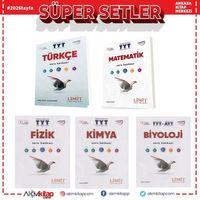 Limit TYT Türkçe Matematik Fizik Kimya ve Biyoloji Soru Bankası Seti 5 Kitap