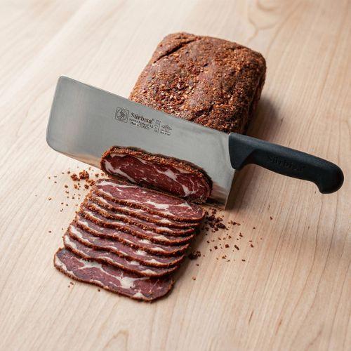 Pastırma Satırı Bıçağı Sürmene Paslanmaz Çelik Satır Bıçak Pastırma Kesme Bıçağı 39 Cm Sürbisa 61730