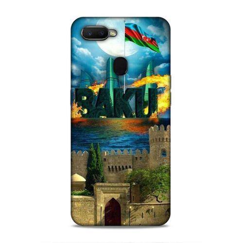 Oppo Ax7 Uyumlu Kılıf Azarbaijan (50) Shockproof Kılıf Bakü Simgeler