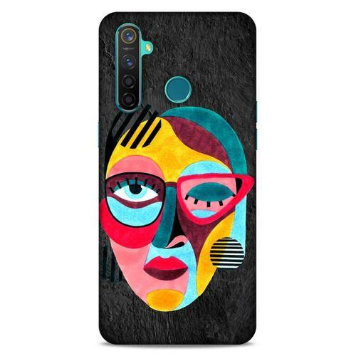 Lopard Oppo Realme 5 Pro Uyumlu Kılıf Sürreal Yüzler ♀ (11) Tam Koruma Baskılı