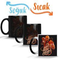 Scorpion Get Over Here Sihirli Kupa Bardak Porselen