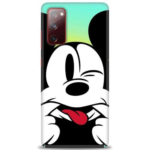 Samsung Galaxy S20 FE Kılıf HD Baskılı Kılıf - Disneyy + Tam Ekran Koruyucu
