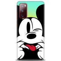 Samsung Galaxy S20 FE Kılıf HD Baskılı Kılıf - Disneyy + Tam Ekran Koruyucu