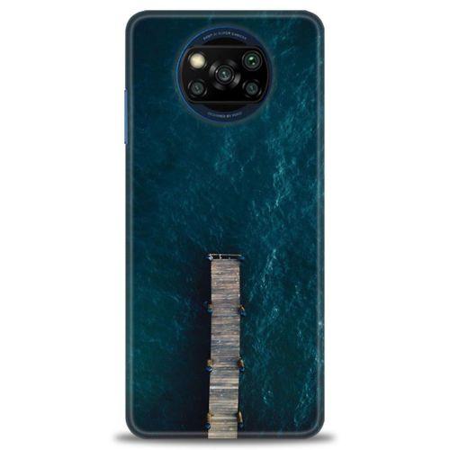 Xiaomi Poco X3 Pro Kılıf HD Baskılı Kılıf - İskele + Tam Ekran Koruyucu