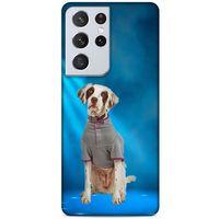 Lopard Samsung Galaxy S21 Ultra Uyumlu Kılıf Köpek Kıyafetleri (40) Fit Silikon Kılıf