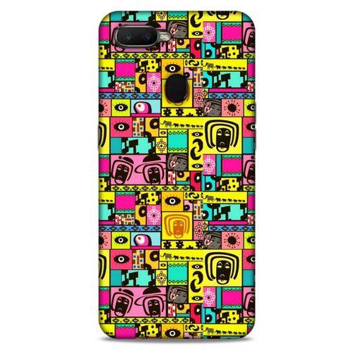 Graffitix (41) Desenli Silikon Kapak Oppo Ax7 Kılıf