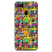 Graffitix (41) Desenli Silikon Kapak Oppo Ax7 Kılıf