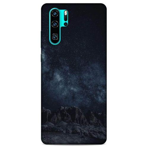 Lopard Huawei P30 Pro Uyumlu Kılıf Gece'S (3) Kapak Siyah