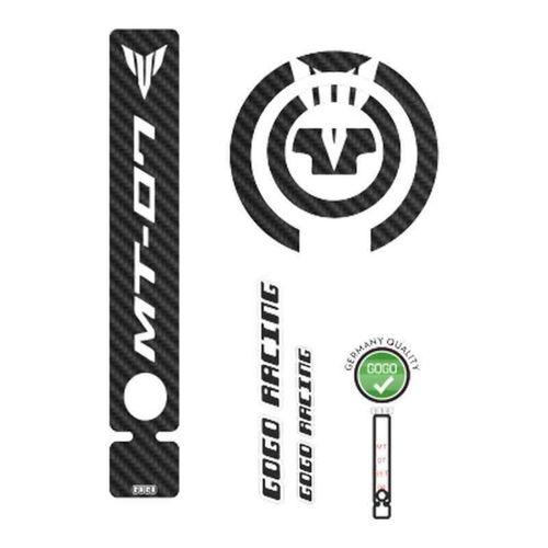 YAMAHA Yamaha Mt07 2014 - 2017 Uyumlu Tank Pad 004