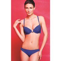 Githa Foam Cup Push Up Bra,saks Mavi Straplez Konforlu Ve Şık Sütyen