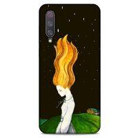 Xiaomi Mi 9 Kılıf Depresyon (1) Kılıfı Kahverengi Bordo