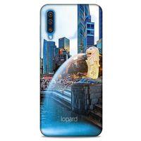 Samsung Galaxy A30s Kılıf Dünya Mimarisi (47) Crystal Flex Kılıf Merlion Singapur