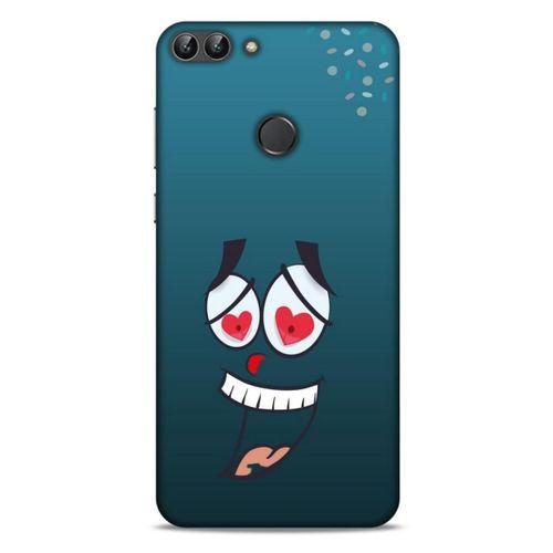Emojix (7) Huawei Psmart Kılıf Silikon Kapak Desenli