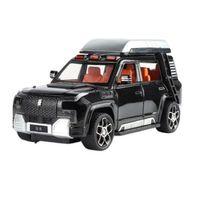 Eğitici Oyuncak XHD-B2432 -Vardem Çek Bırak  Işıklı ve Sesli Kapıları Açılan Lr Jeep 1:24