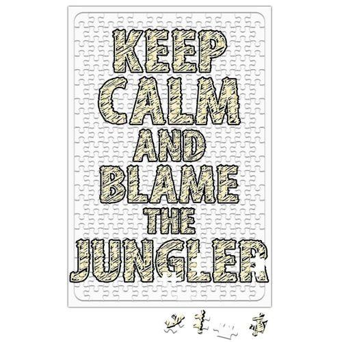 Keep Calm And Blame The Jungler Puzzle 240 Parça Yapboz