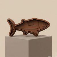 2Li Balık Figürlü Hamur Şekillendirici Kurabiye Kalıbı Oyun Hamuru Kalıbı 11 5 cm