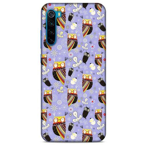 Baykuşlar (13) Desenli Silikon Kapak Telefon Kabı Xiaomi Redmi Note 8T Kılıf