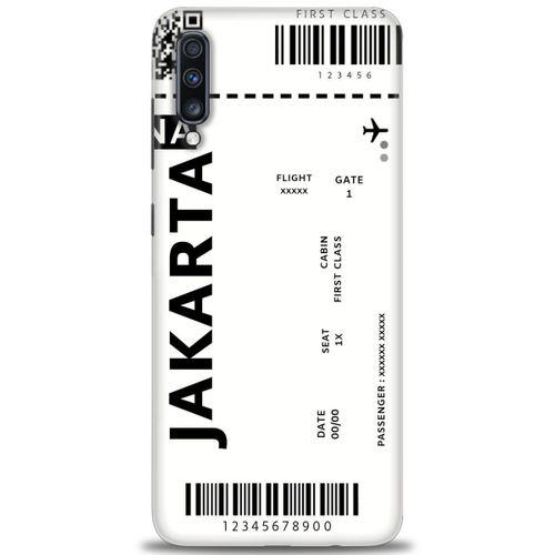 Samsung Galaxy A70 Kılıf HD Baskılı Kılıf - Jakarta + Tam Ekran Koruyucu