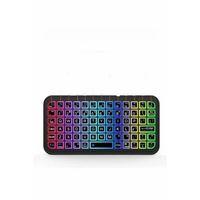 Mini Klavye Smarttv Işıklı Bluetooth Kablosuz Televizyon Ps3 Dizüstü Tabletler Ve Telefonlar İçin