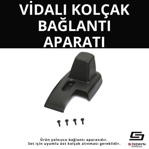 S-Dizayn Ford Courier ABS Vidalı Kol Dayama Kolçak Alt Adaptör 2014-2022 A+Kalite