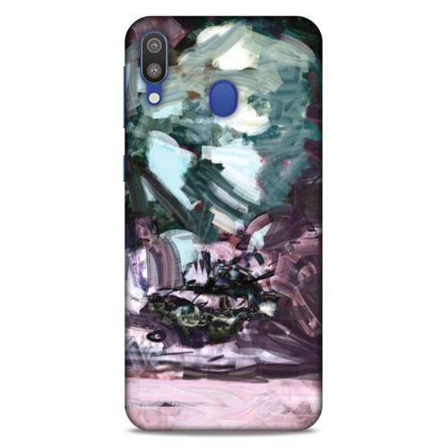 Lopard Samsung Galaxy M20 Uyumlu Kılıf Soyut Sanat (39) Baskılı Liquid Crystal Kılıf