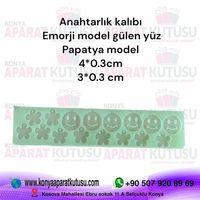 Anahtarlık kalıbı emorji papatya model