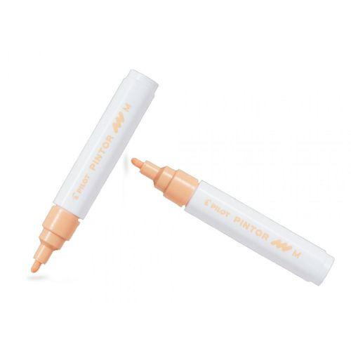 PILOT PİNTOR (M) YUVARLAK UÇ PASTEL TURUNCU ( İki Adet )