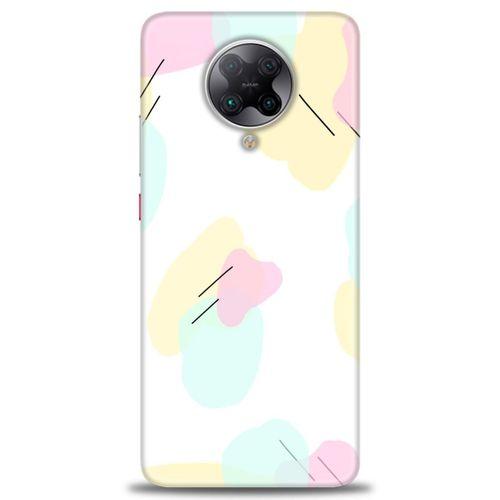 Xiaomi Poco F2 Pro Kılıf HD Baskılı Kılıf - Renkler Çubuklar + Tam Ekran Koruyucu