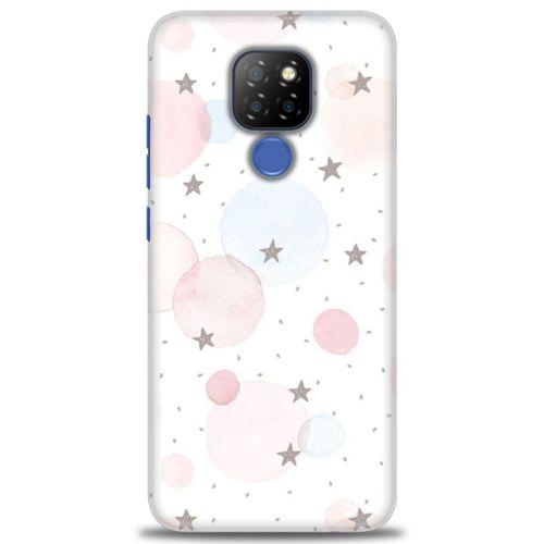 General Mobile GM 20 Kılıf HD Baskılı Kılıf - Yıldız Puantiye + Tam Ekran Koruyucu