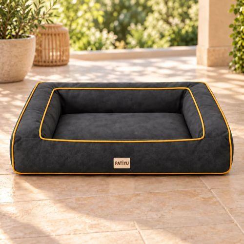 Kedi Köpek Yatağı Sofa Bed - Kiremit · Antrasit